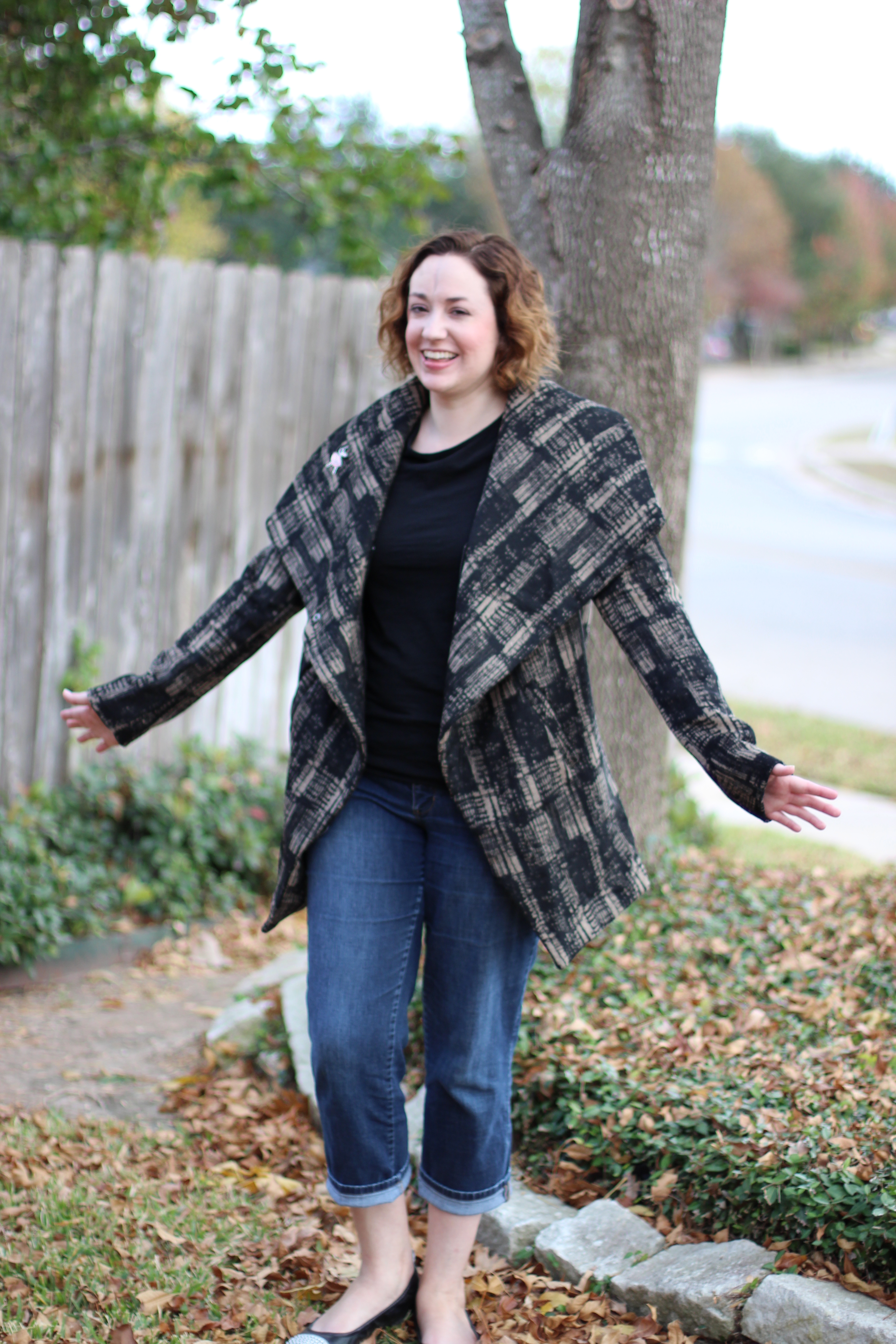 Anthropologie Modernist Shawl-Collar Coat