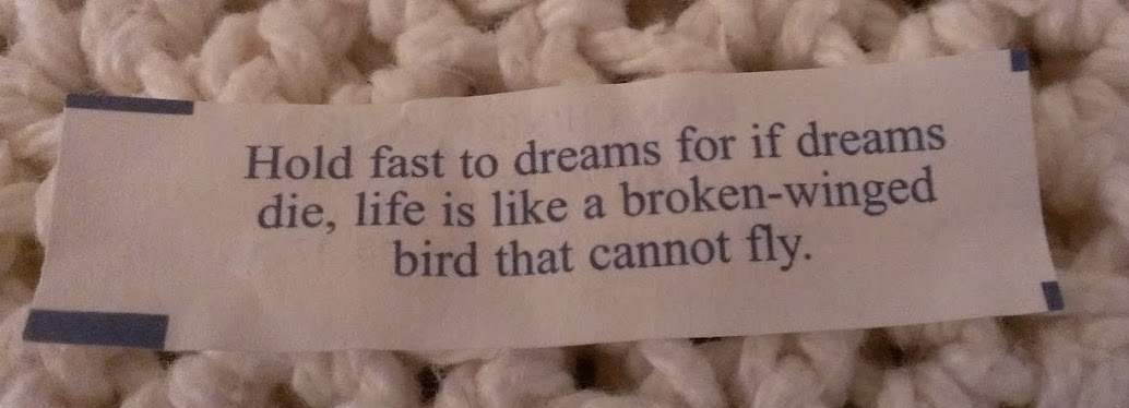Langston Hughes, fortune cookie