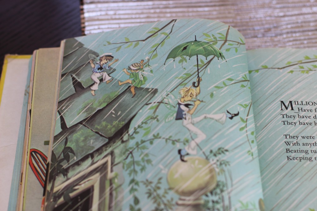 (The boy fairies on the roof remind me of James and Rhys.)