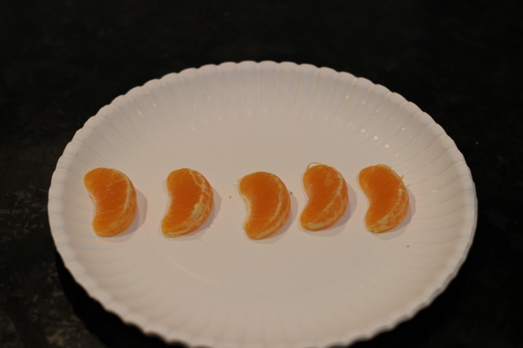 Walking with Cake: Orange slices