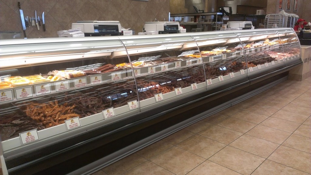 Walking with Cake: Buc-ee's jerky counter