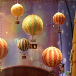 (A whimsical window display at JouJou, a toy store in the Grand America Hotel.)