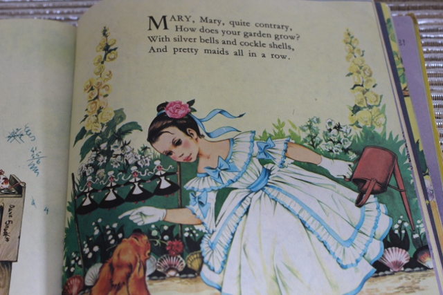 Walking with Cake: Mary, Mary Quite Contrary Illustration by Janet and Anne Grahame Johnstone