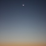 Walking with Cake: Moon over Pflugerville