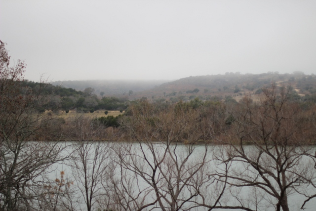 Walking with Cake: View at Lady Bird Johnson Municipal Park, Fredericksburg, TX