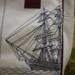 Walking with Cake: Detail, Anthropologie Seafarer's Tote