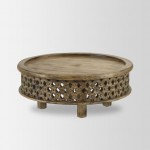 Walking with Cake: West Elm Carved Wood Coffee Table
