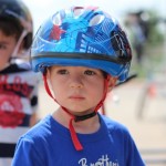 (My serious boys at a bike rodeo last Saturday.)