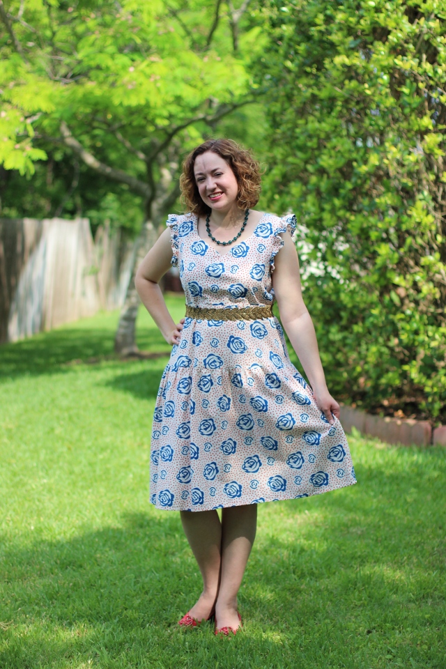 Walking with Cake: Frida Loves Diego Dress by Mata Traders view 2