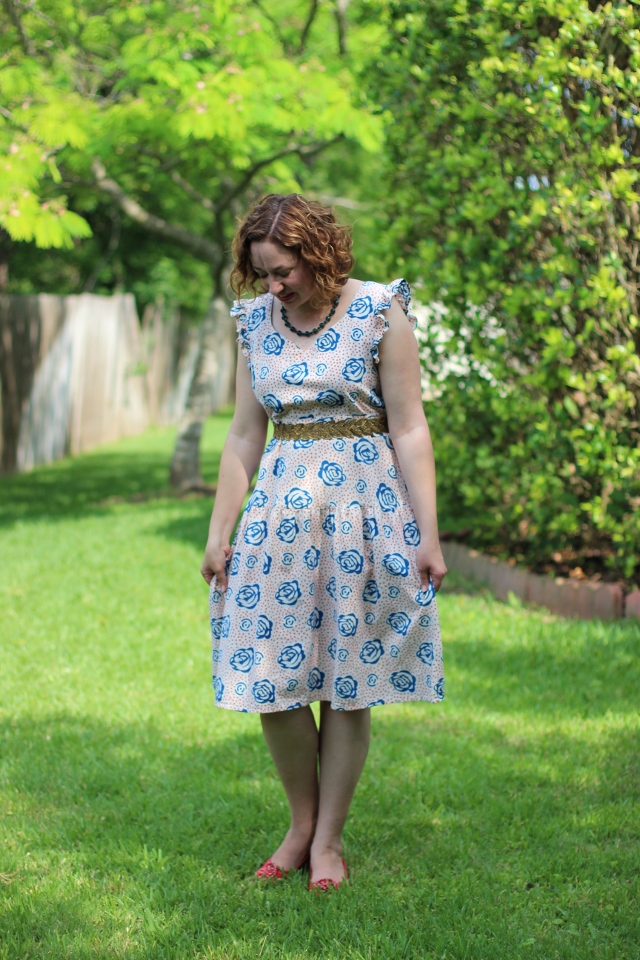 Walking with Cake: Frida Loves Diego dress by Mata Traders