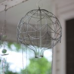 Walking with Cake: Hanging hot air balloon