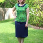 Walking with Cake: Pima Organic Skirt by Fair Indigo