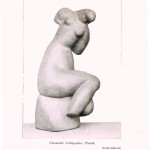 (Sculpture by Alexander Archipenko, via Vintage Printable.)