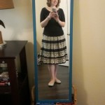 Walking with Cake: lace skirt