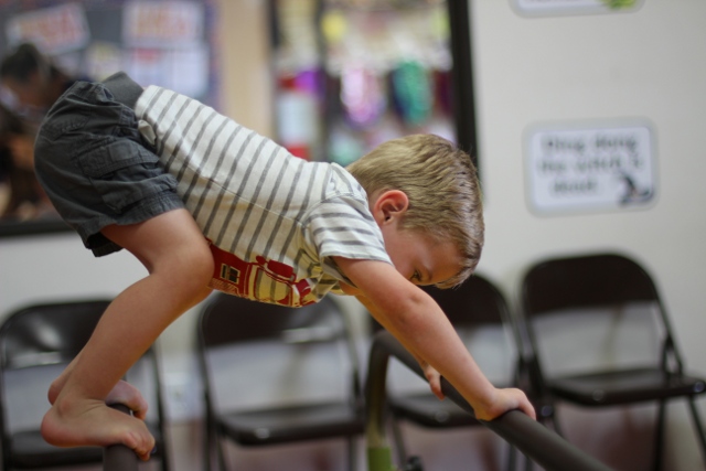 Walking with Cake: Bear crawl