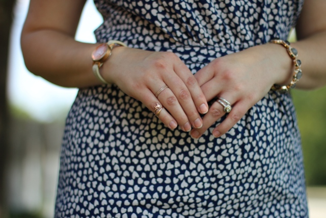 Walking with Cake: Hearts and Rings