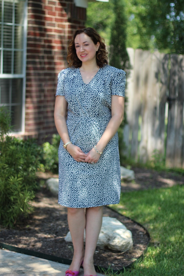 Walking with Cake: ModCloth's Cutie Doodle Doo Dress by People Tree