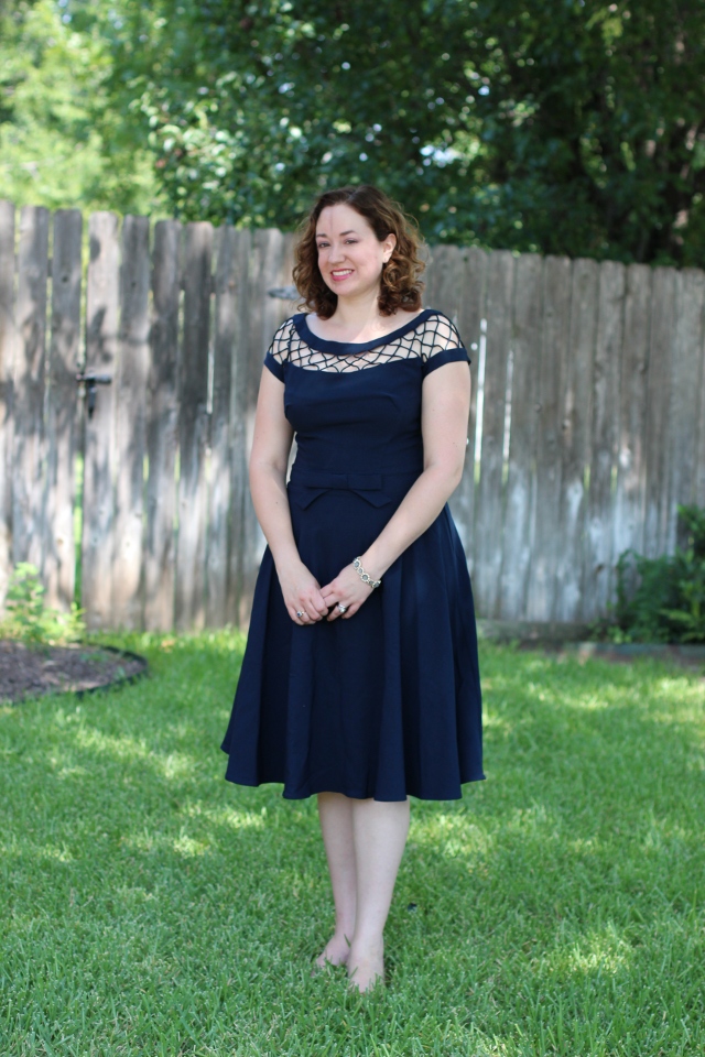 Walking with Cake: ModCloth's "With Only a Wink Dress" by Bettie Page