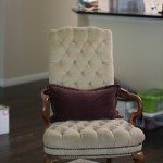 Walking with Cake: The Tufted Chair