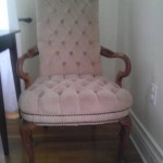 Walking with Cake: pink Craigslist chair