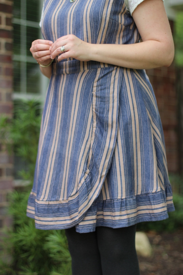 Walking with Cake: Closeup of ruffle skirt