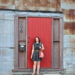 Walking with Cake: Red Door, Lockhart, TX