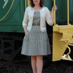 Walking with Cake: Savannah Smile Dress styled for Fall