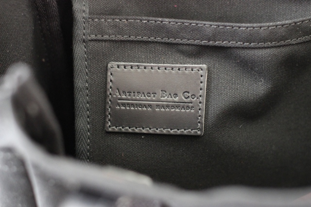 Walking with Cake: Artifact Bag Co. label