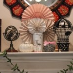 Walking with Cake: Fall mantel