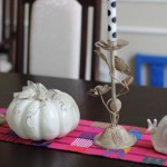 Walking with Cake: Fall table detail