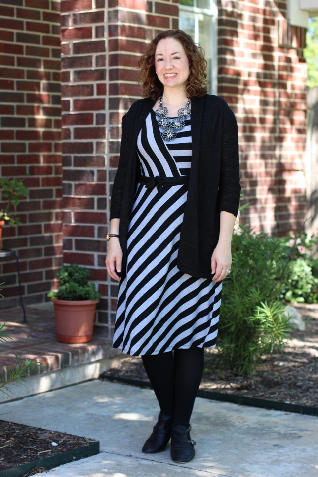 Walking with Cake: ModCloth Dress with Sweater