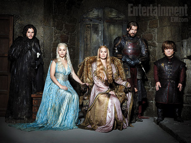 Walking with Cake: game-of-thrones-cast via Entertainment Weekly