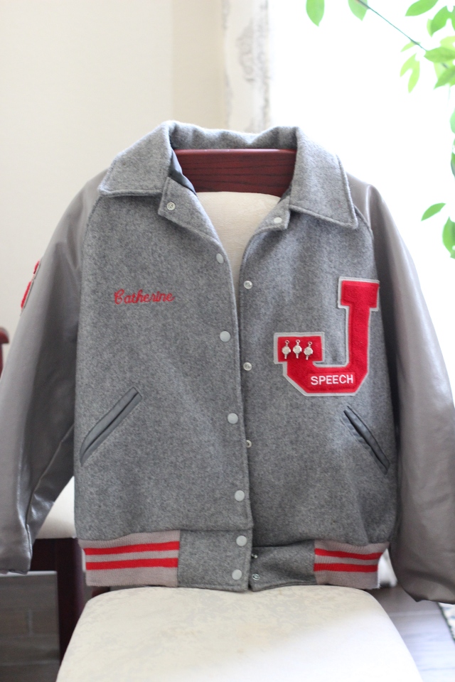 Walking with Cake: My Letter Jacket