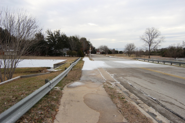 Walking with Cake: Icy bridge