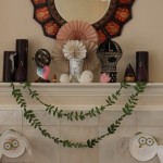 Walking with Cake: Early Spring Mantel