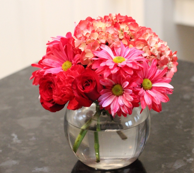 Walking with Cake: Grocery store flowers