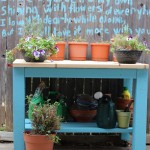 Walking with Cake: My turquoise table