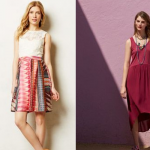 Walking with Cake: Mismade Dress by Weston Wear, Tulipan Tank Dress by Wilt, via Anthropologie