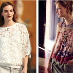 Walking with Cake: Pieced Petal Pullover by Dolan and Campanula Tank by Liberty Garden, via Anthropologie