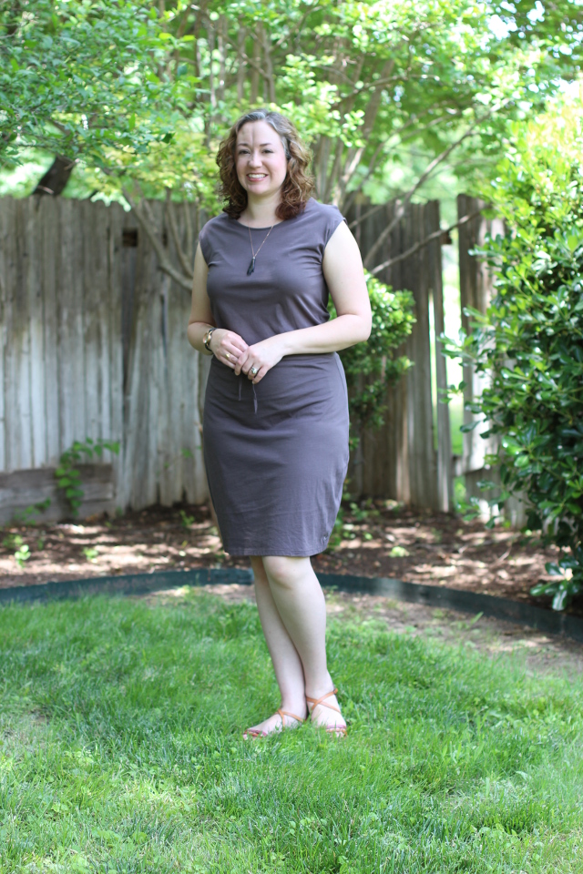 Walking with Cake: Fair Indigo Drawstring Dress