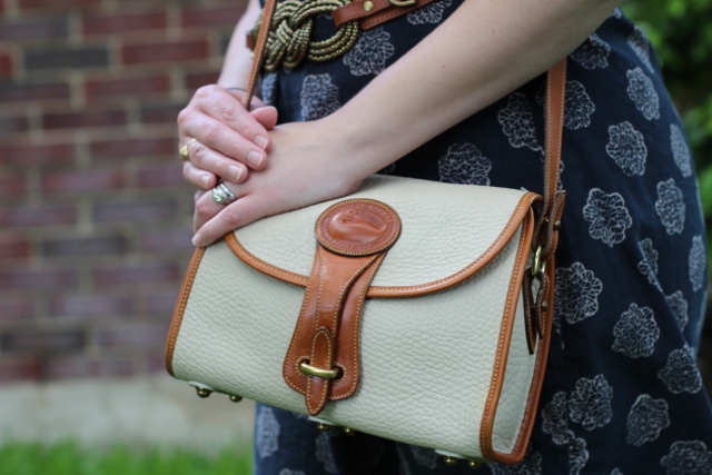 Walking with Cake: Dooney and Bourke bag detail