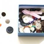 (My box of buttons.)