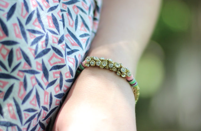 Walking with Cake: Noonday Glimmer Bracelet