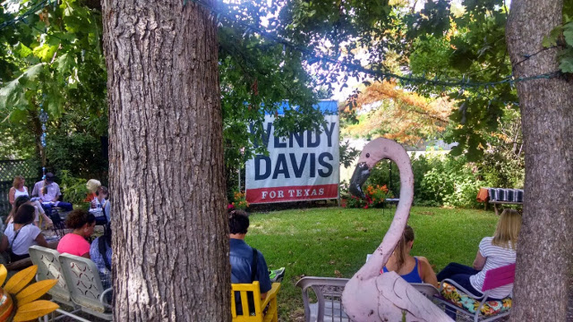 Walking with Cake: Wendy Davis for Texas