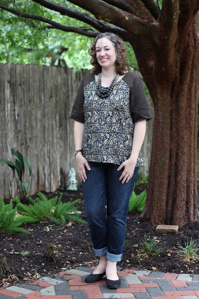 Walking with Cake: Passion Lilie's Malala Shirt and Noonday's Jalia Necklace
