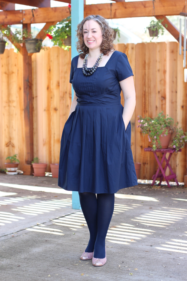 Walking with Cake: eShakti Olivia Dress with pockets