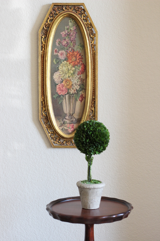 Walking with Cake: Small topiary