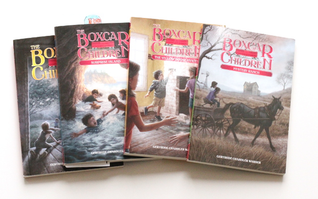 Walking with Cake: The Boxcar Children Books 1-4