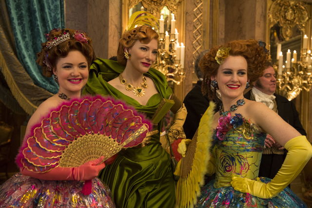 Walking with Cake: Cinderella_2015_: Stepmother and stepsisters via Disney Wiki