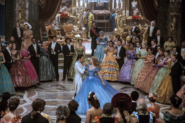 Walking with Cake: Cinderella_2015_At the ball via Disney Wiki